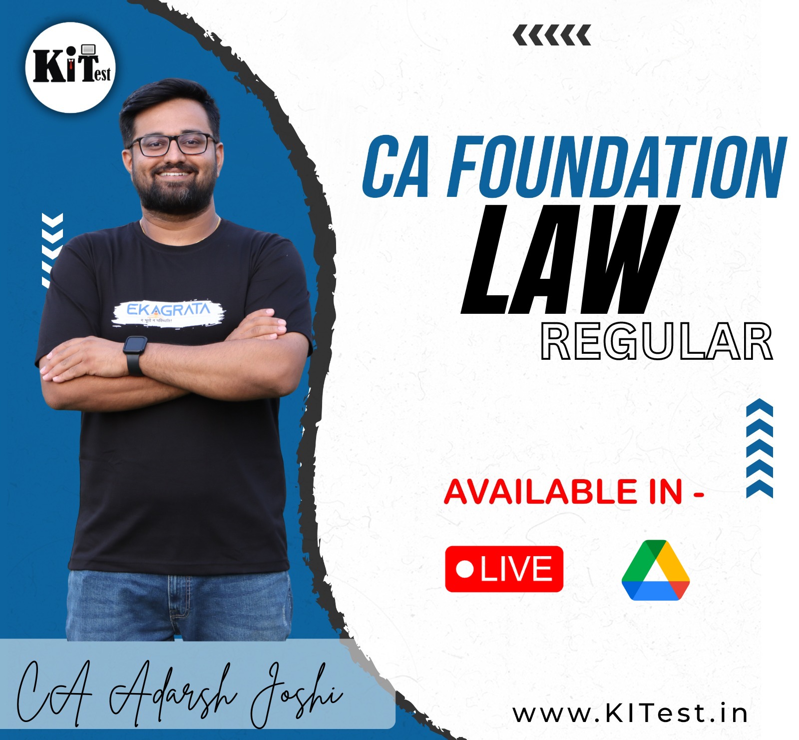 CA Foundation  Law New Syllabus Batch By CA Adarsh Joshi